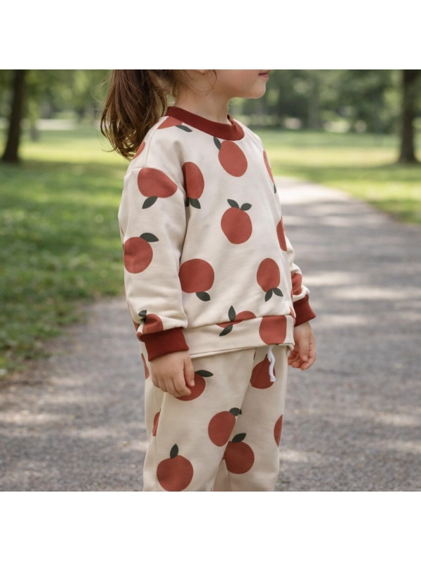 Retro orange komplet